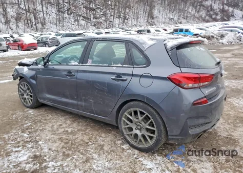 2019 Hyundai Elantra Gt N Line from USA, damaged, VIN KMHH55LC1KU102325